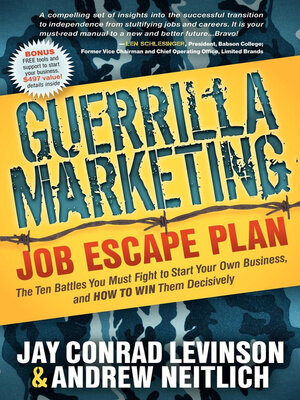 cover image of Guerrilla Marketing Job Escape Plan
